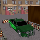 Police car parking 3d car game