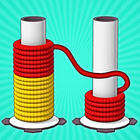 Rope Color Sorting Game
